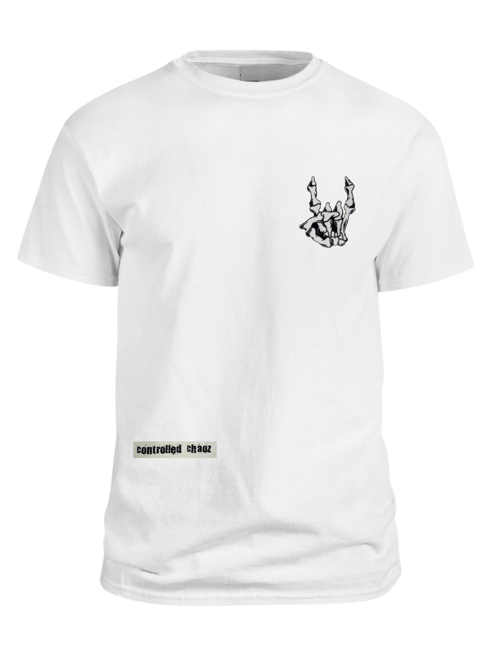 Controlled Chaoz Skull Party T- Shirt(Black)