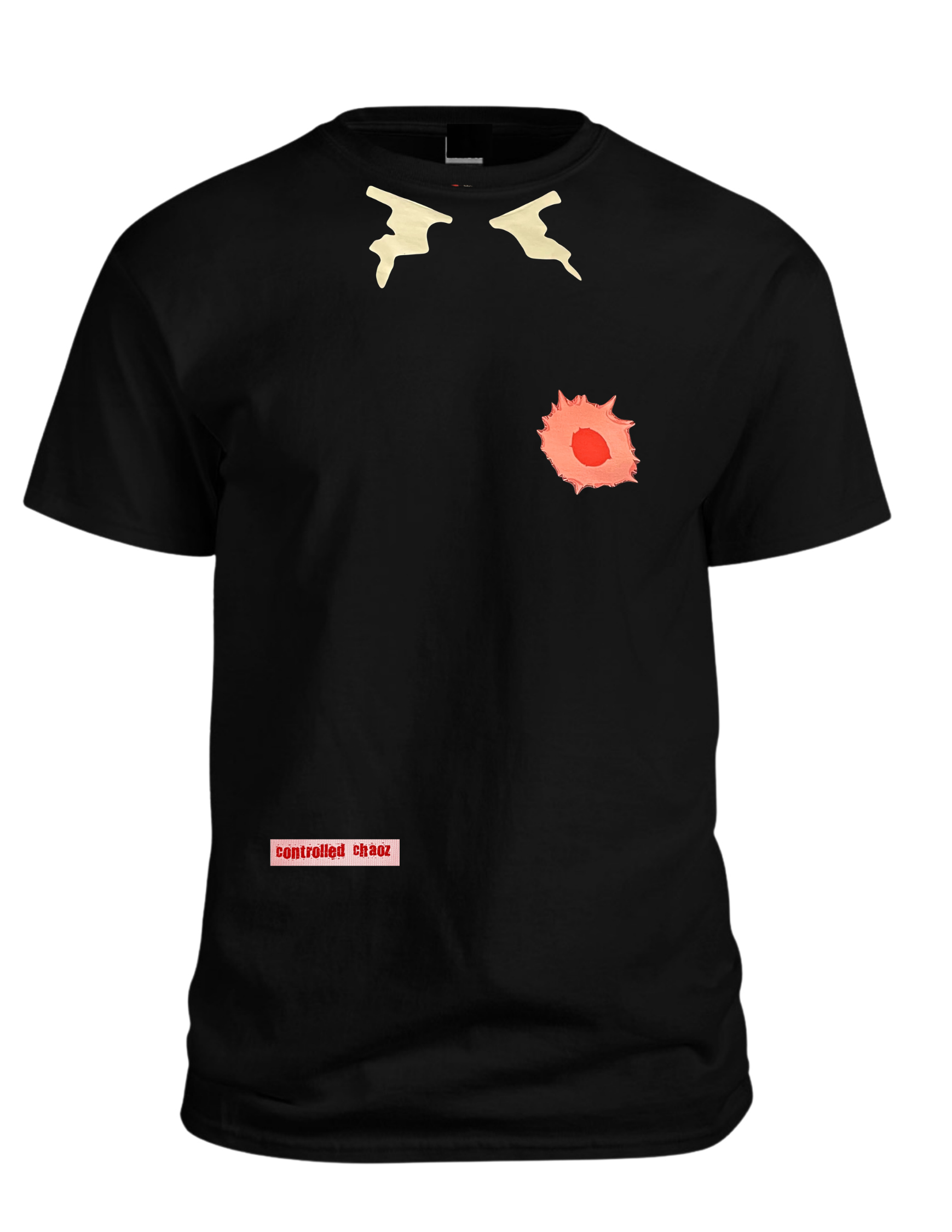 Controlled Chaoz Skull Party T- Shirt(Red)