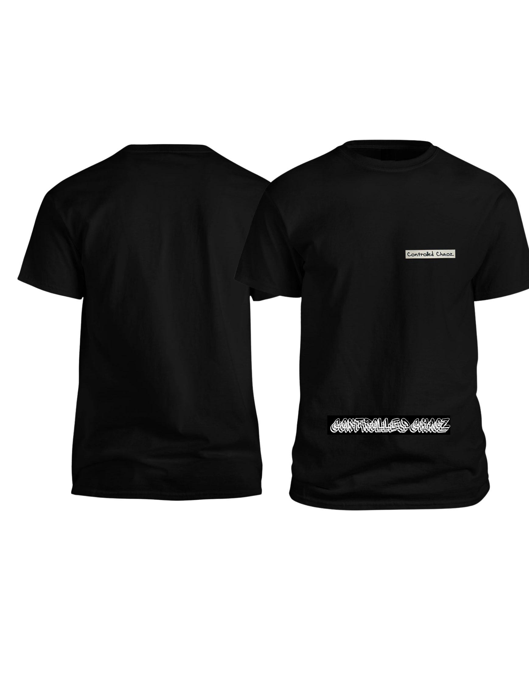 Controlled Chaoz Classic T-Shirt Black/White